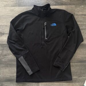 North Face 1/4 Zip Pullover Size Large